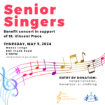 Senior Singers Benefit Concert