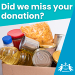 Big Blue Food Drive Missed Donations
